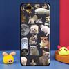 Мемы про плачущего кота и чехол для собаки для Oppo A96 A76 A16 A74 A94 A54 S A57 A77 A58 A78 A98 A5 A9 A91 A15 A17 A52 A72 Чехол