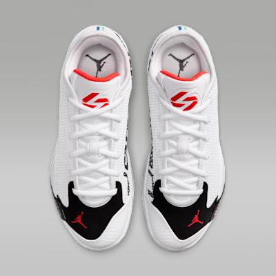 Air Jordan Luka 77 PF 'Белый Ярко-малиновый Черный'