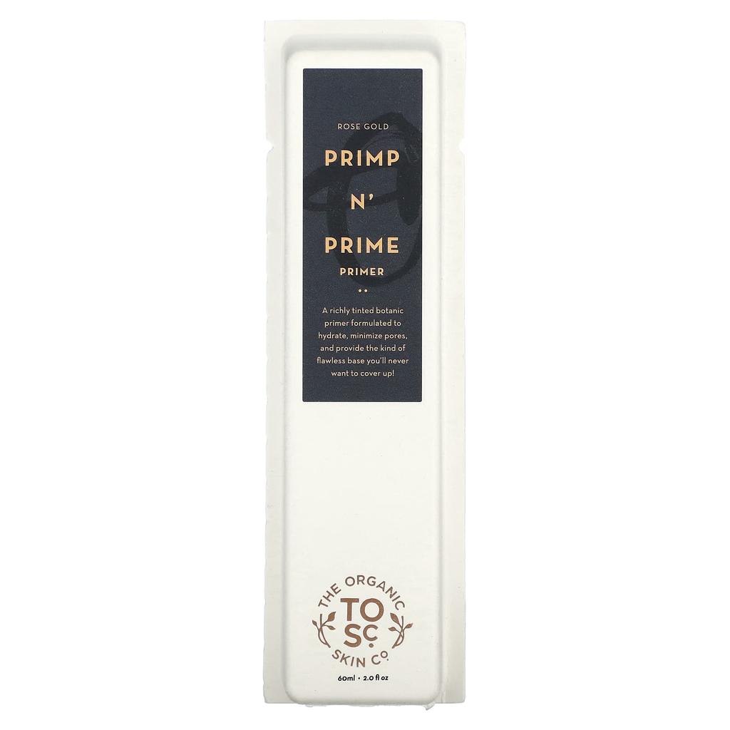 The Organic Skin Co. Праймер Prim and Prime, Розовое золото, 60 мл(2 жидких унции)