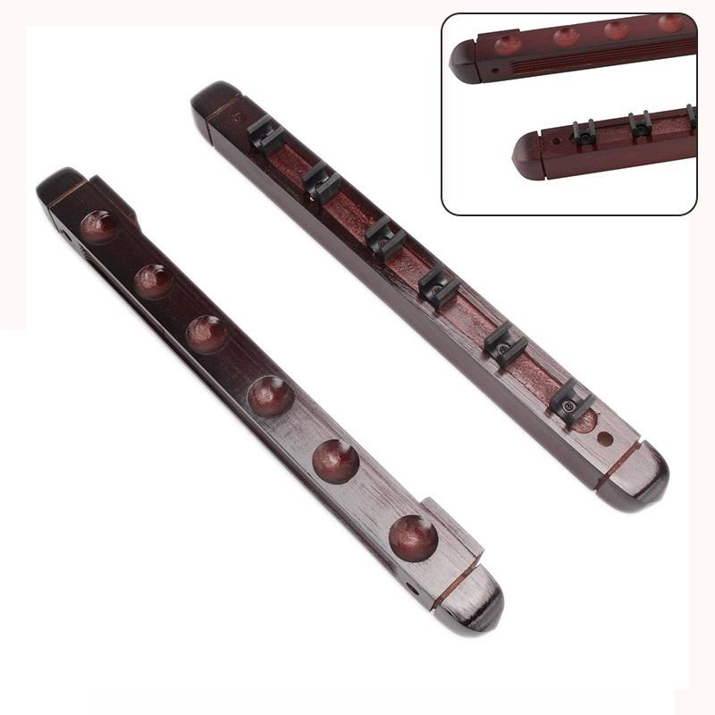 Кий для бильярда, настенное крепление для пула, держатель для стойки из дерева для снукера