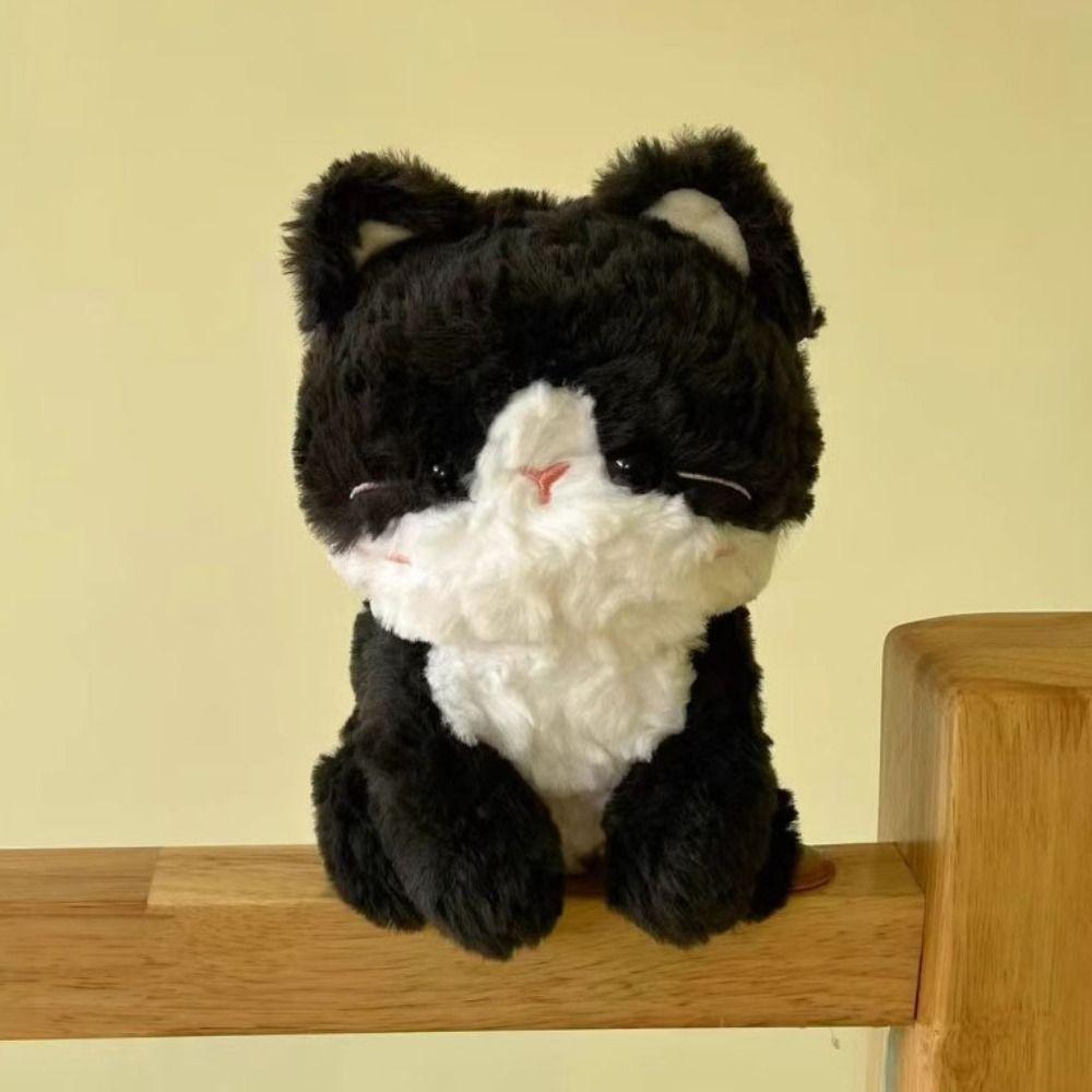 Мягкие игрушки из ПП хлопка, кукла-кошка, мягкая плюшевая игрушка-котенок, игрушки-симуляторы кошек, плюшевые игрушки для детей, девочек