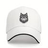 Bold Design Adjustable retro wolf head baseball cap  light and breathable polyester fiber suitable for outdoor sports and