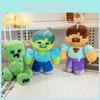 Minecraft Creeper Steve Enderman Plush Toy With Short Pile Fabric For Kids And Collectors