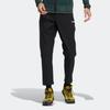 adidas Мужские спортивные штаны прямого кроя серии Terrex, черные, HM9717