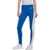 adidas Оригинальные Ретро Роскошные Леггинсы Color Block Высокая Талия Облегающий Крой Леггинсы Женские Леггинсы Синие HL0025
