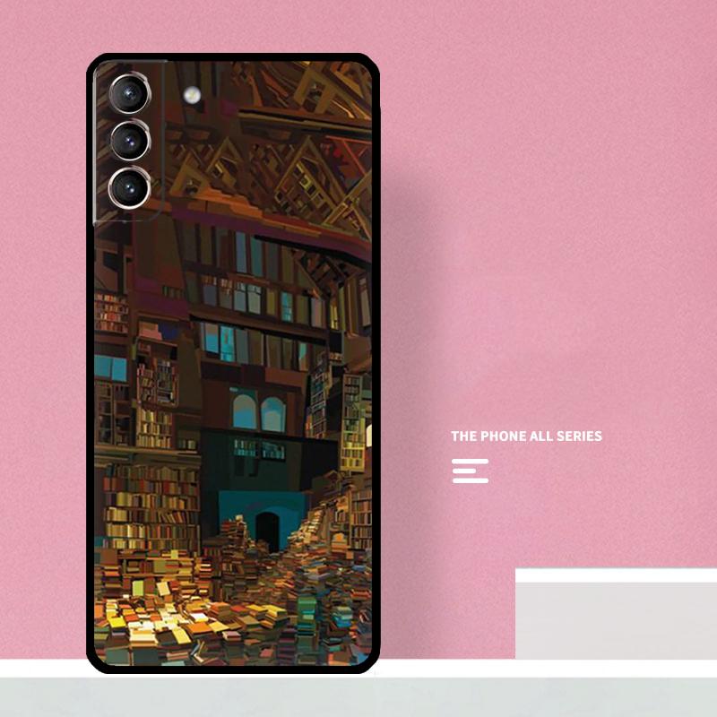 Библиотечный Книжный Чехол Для Samsung Galaxy S23 S22 Ultra Plus S8 S9 S10 Plus Note 10 20 S21 FE S20 FE Обложка