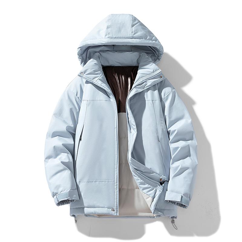 Мужская и женская зимняя хлопковая стеганая куртка, женское повседневное пальто-карго, короткие графеновые парки с капюшоном