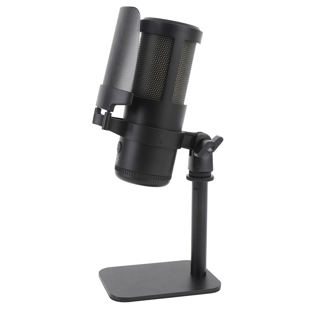 USB-микрофон Type C, проводной, Plug and Play, компьютерный конденсаторный микрофон для игровых трансляций в реальном времени