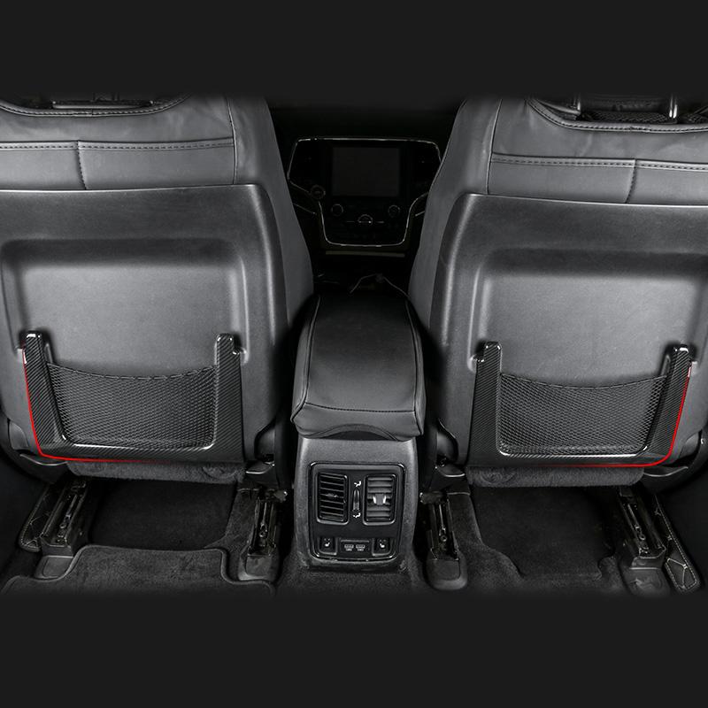 Для Jeep Grand Cherokee WK2 2011 2012 2013 2014 2015 2016 2017 2018 2019 2020 автомобиль спинка сиденья антицарапающая накладка отделка наклейки
