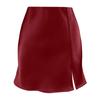 Women's  Skirt Skirt High Waist Zipper Satin Ribbon Lined Skirt Skirt
