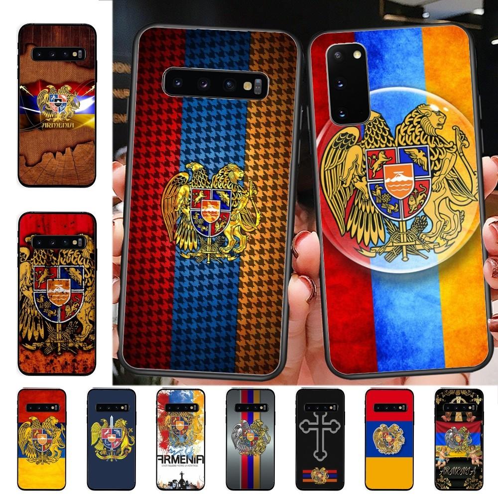 Армения Армяне Флаг Чехол для телефона Для Samsung S 9 10 20 21 22 23 30 23plus lite Ultra FE S10lite Fundas