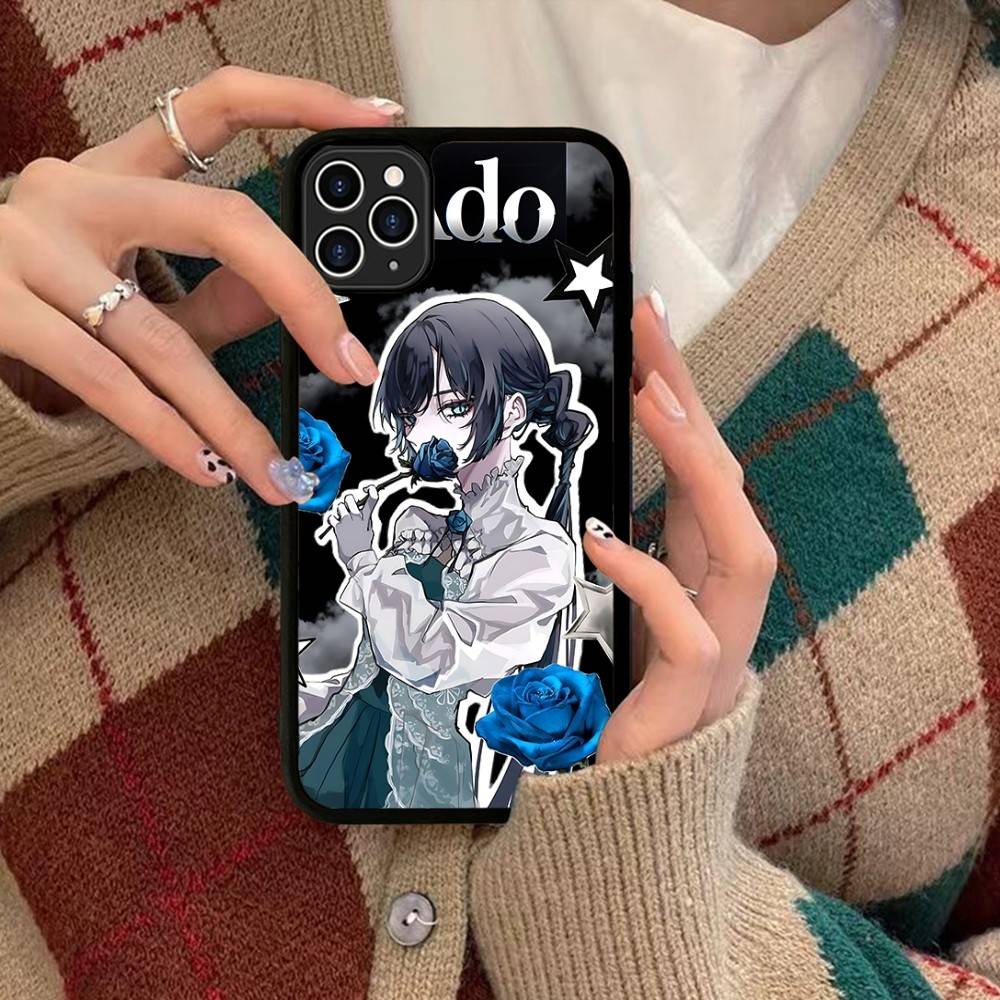 Японская певица Ado Для iPhone 17 Air 16 15 14 13 12 11 Pro Max TPU+PC Плюс Ударопрочный Задний Чехол для Телефона