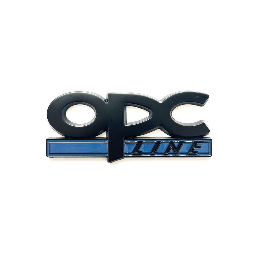 Эмблема OPC Line Значок на решетку радиатора Наклейки на заднюю часть Логотип Для Opel Astra G H J K F Corsa D Zafira B Insignia Mokka Regal Аксессуары