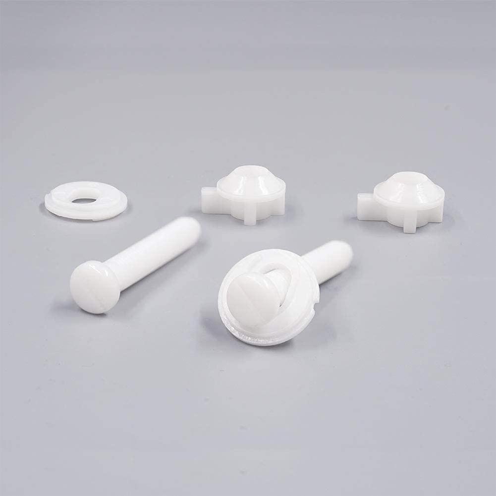 Простая установка болтов для сиденья унитаза, наборы винтов для ремонта сиденья унитаза