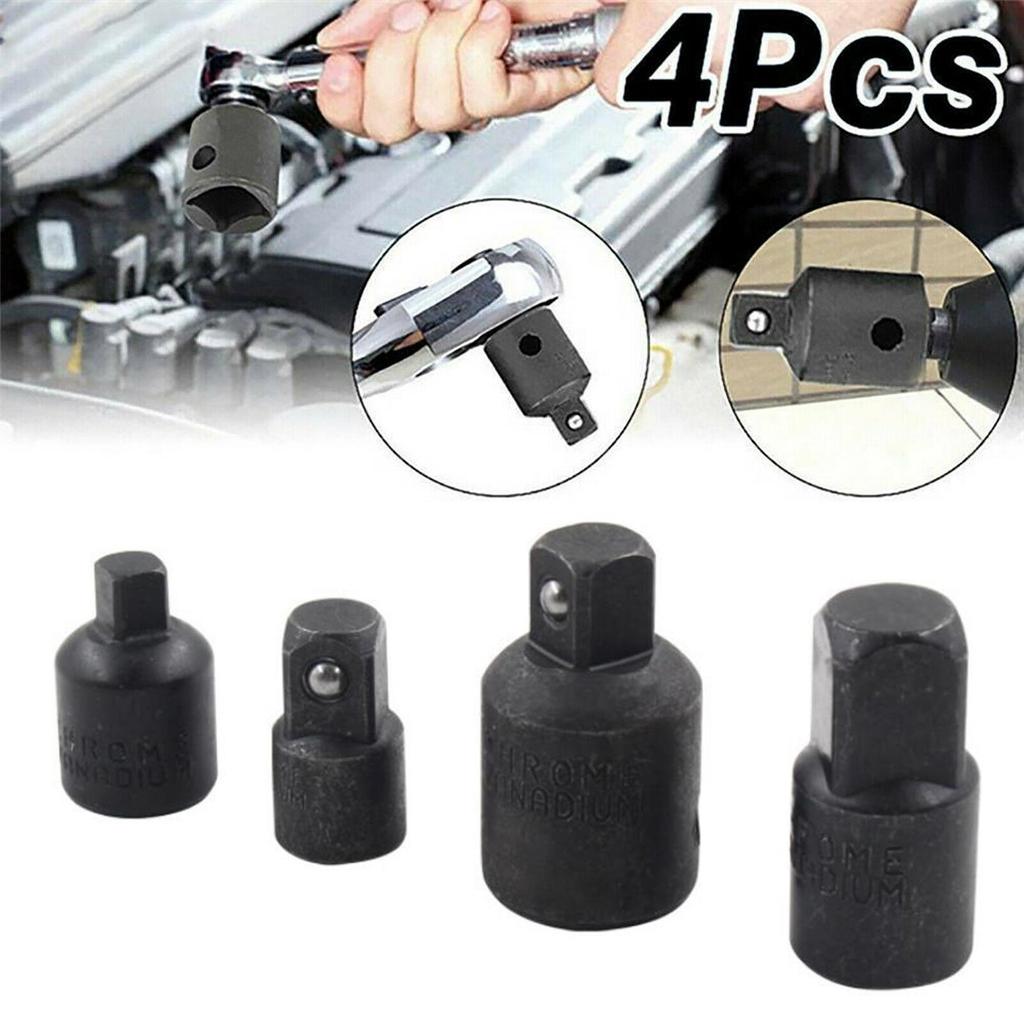 Versatile 14 38 12 Ratchet Socket Adapter Reducer Durable CRV Socket Tools for Bicycle Repair