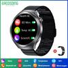 SACOSDING 2025 New AI Diagnosis ECG+PPG Smart Watch Blood Pressure Body Temperature Men Bluetooth Call Health Smartwatch