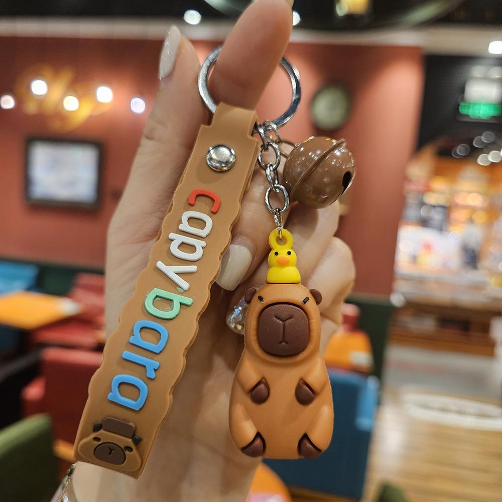 Cartoon Keychain Pendant, Wooden Stick Figure, Key Chain, Blind Box, Tide Play Pendant.