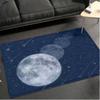 Напольный коврик с принтом космической планеты, домашний декор, противообрастающие аксессуары, гостиная, кухня, коридор, дверной коврик, ковер для спальни, дивана