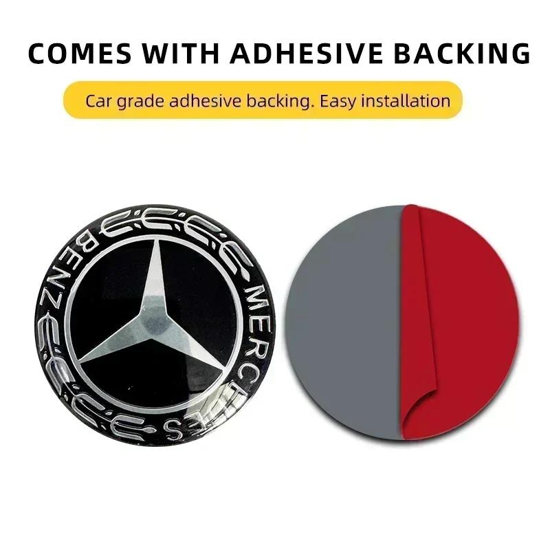 Car Multimedia Knob Decorative Stickers For Mercedes-benz AMG Barbosa W205 C300 W203 W206 W108 W124 W126 W140 W168 W169 W176 GLC ZQ1