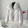 Fashion Winter Down Cotton Jacket Women's Cotton-Padded Thicken Warm Parkas Short Coat Female Casual Ladies Overwear