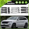 Decorative Door Handle Protection Stickers for 2011-2020 Jeep Grand Cherokee