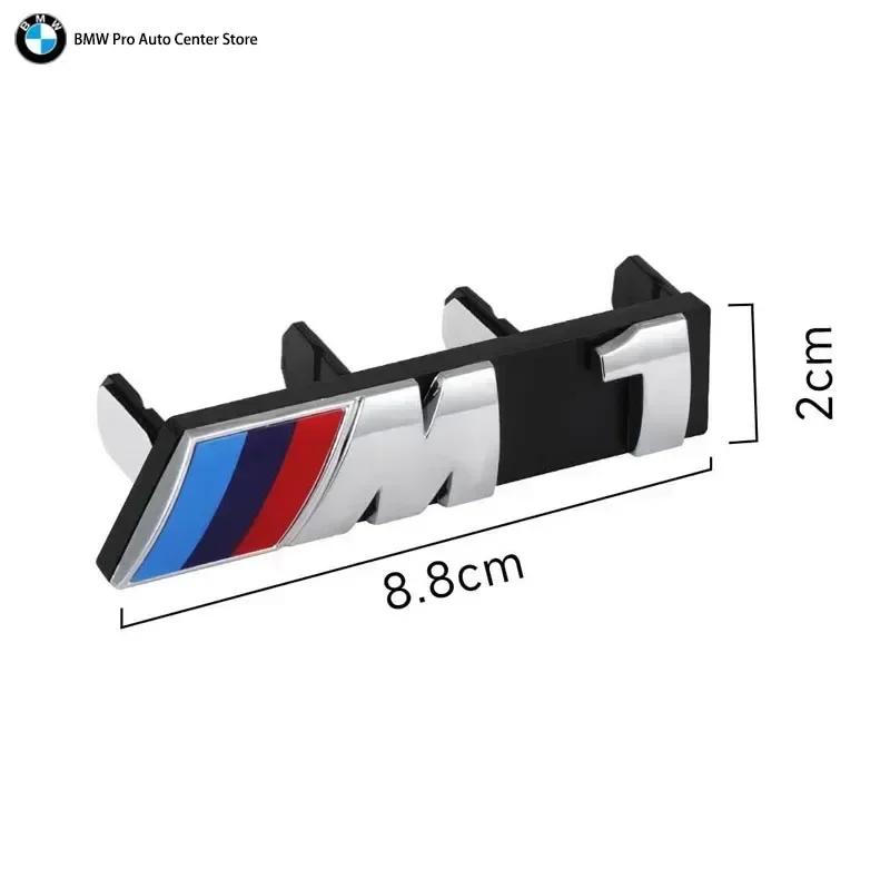 3D ABS Car Front Grille Badge Emblem Buckle For BMW M Logo M2 M3 M4 M5 M6 F48 G01 E84 E83 F39 F10 F30 Car Styling Accessories g1