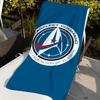 Полотенце S-Star T-TrekS Командование Звездного Флота Быстросохнущие Пляжные Полотенца Подходят Для Бассейнов Кемпинга Йоги И Тренажерного Зала