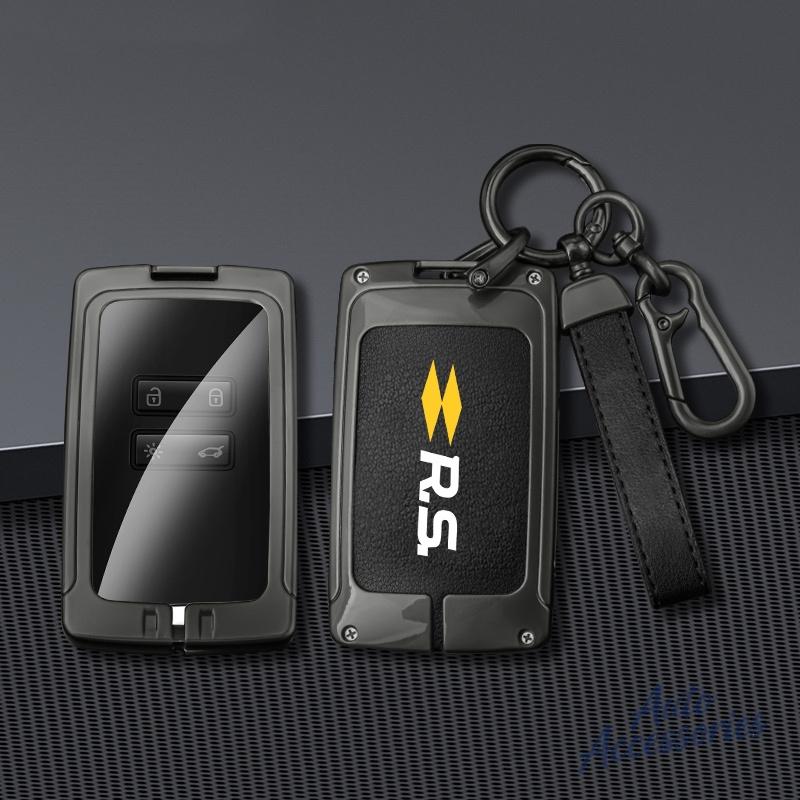 Zine Alloy Car Key Case Shell Cover Accessory for Renault RS Koleos Kadjar Clio Megane Talisman Espace Zoe Scenic Dacia Sandero UU1