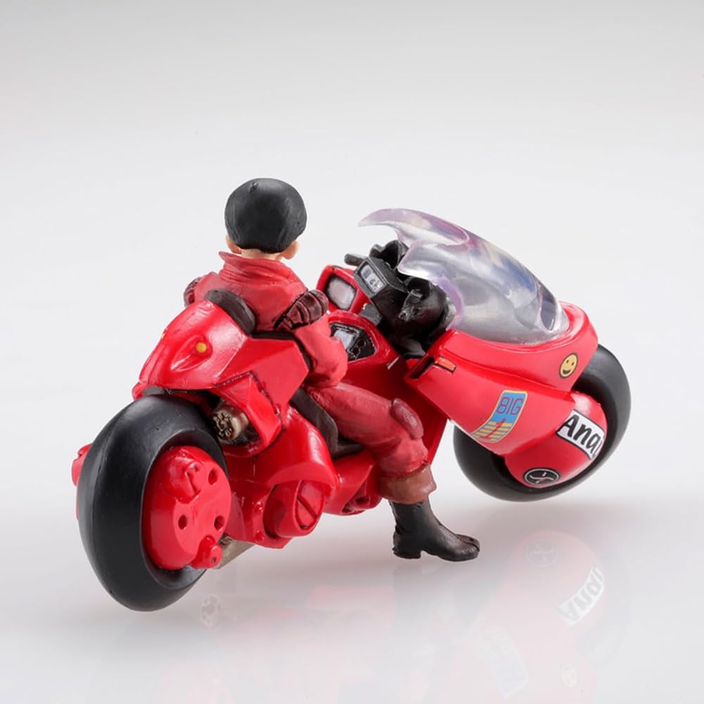 Kaiyodo miniQ AKIRA ЧАСТЬ 3 "АКИРА" (Переиздано в 2025 году) Предварительно раскрашенные готовые фигурки, Коробка из 6 штук, MQN041B