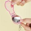 Creative Three-Fold Portable Storage Box Pocket Spoon Folding Spoon Camping Tableware Folding Fork