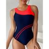 2025 Vintage One Piece Swimsuit Women Racing Swimwear Female Sexy Sports Bodysuit Bathers Bathing Swimming Suit Summer Beachwear