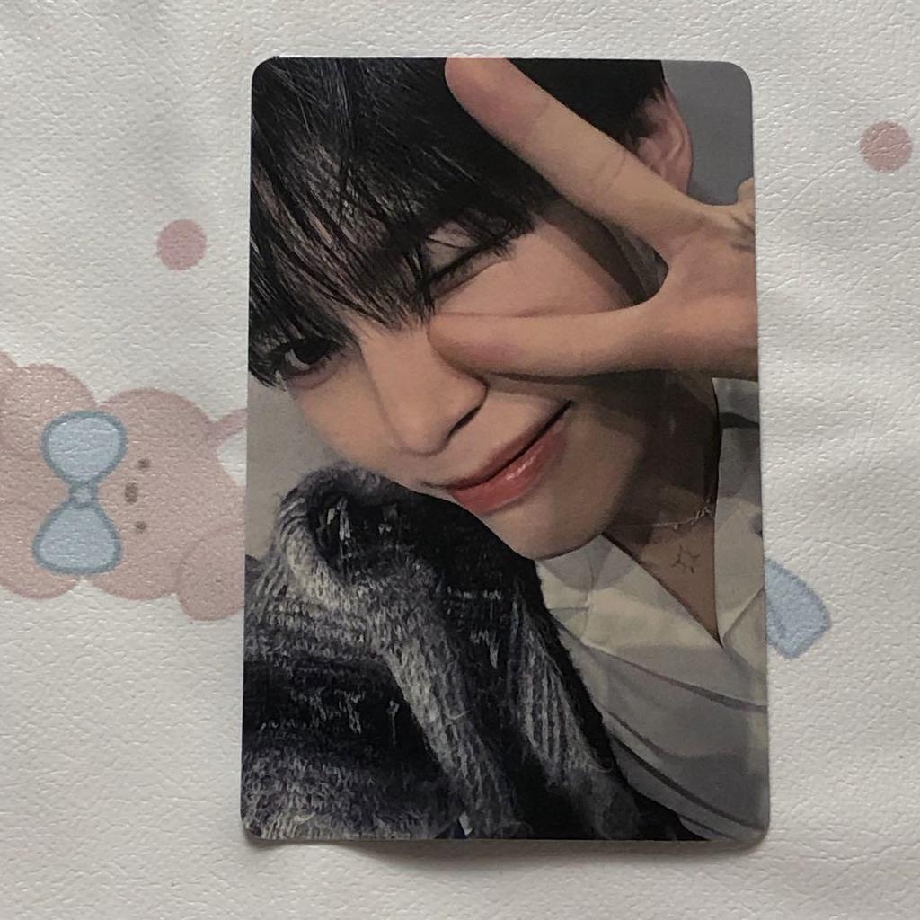 [USED] Hanbin ZB1 Winner B Prize Zebewan Rock-Paper-Scissors Trading Card