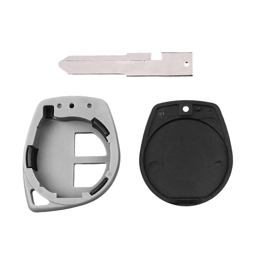 KEYYOU 10PCS/LOT Remote Car Key Case Shell Fob Housing For Suzuki Swift HU133R SZ11R Blade Replacement 2 Buttons