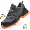 Non-slip Safety Shoes Anti-puncture Construction Work Shoes Anti Smash Steel Toe Work Boots Industrial Breathable Work Sneakers