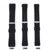 Спортивный черный водонепроницаемый резиновый ремешок для часов 18-22 мм, силиконовый ремешок