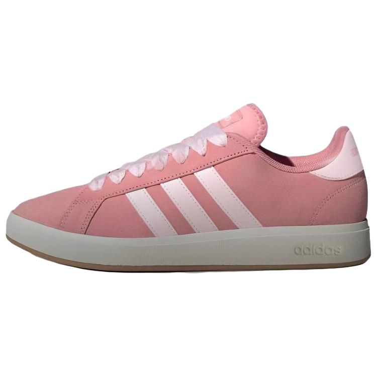 Adidas Grand Court Base 00s Low top Skateboard Shoes Unisex Pink White JR7110(Team1693-)