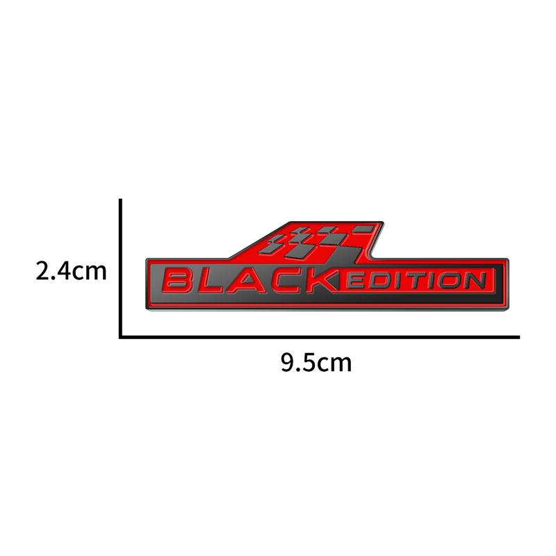 Черная версия украшения эмблема автомобильный стиль 3D металлический значок для Octavia Rapid Kodiaq Yeti Fabia Karoq наклейки на кузов багажника