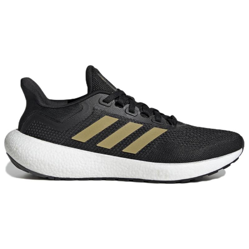adidas Женские кроссовки PureBoost 22 'Black Gold Metallic' GW0907