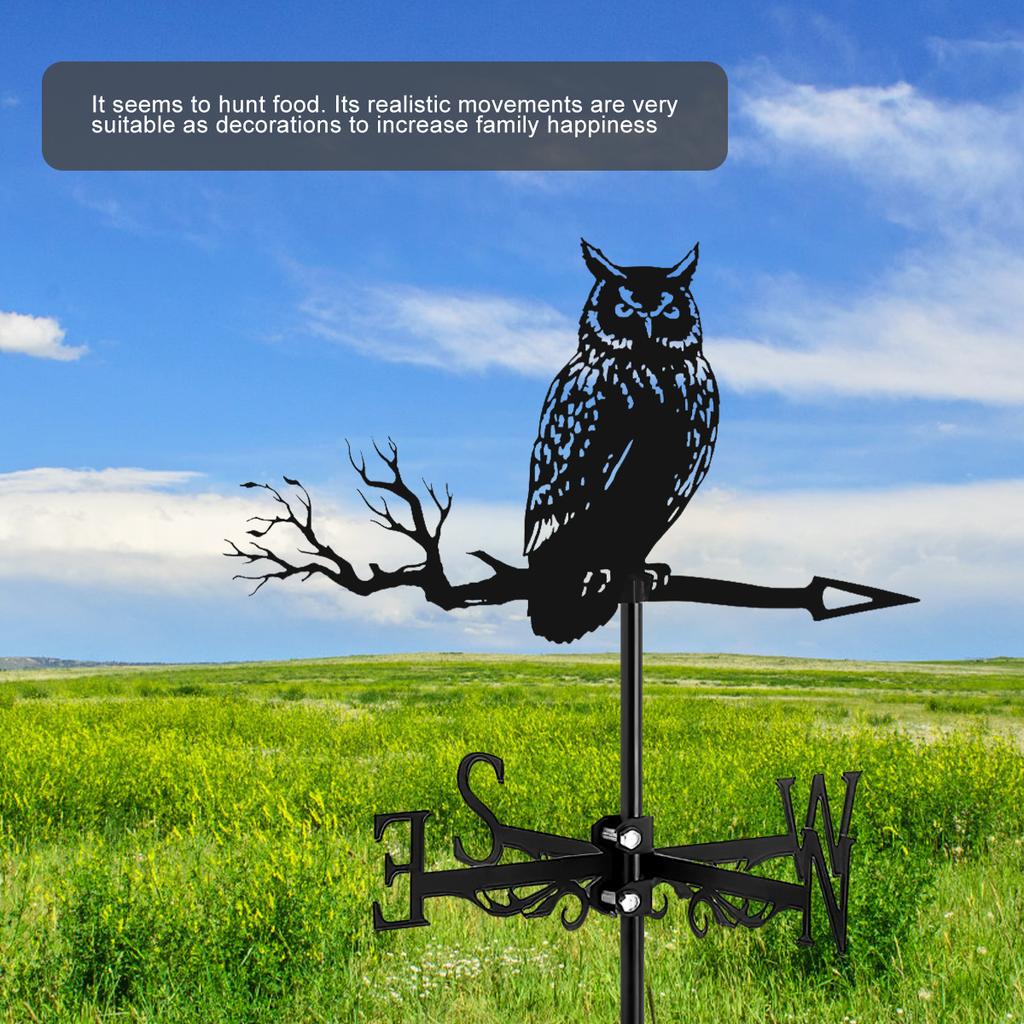 Креативный флюгер для украшения улицы Украшение крыши Флюгер для крыши Садовое украшение Устойчивый к погодным условиям металл