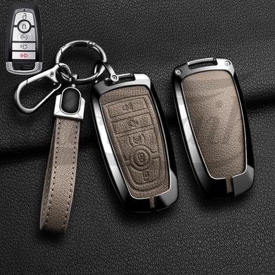 Чехол-держатель для автомобильного ключа Для Ford Mondeo Explorer Edge Expedition F-450 F-350 F150 Fusion Mustang Everest Аксессуары Стайлинг