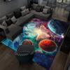 3D Solar System Children's Room Carpet Space Planet Carpet Children's Bedroom Anti-slip Mat Home Decoration Play Crawling Mat