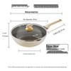 COOKER KING Антипригарный вок с титановым покрытием