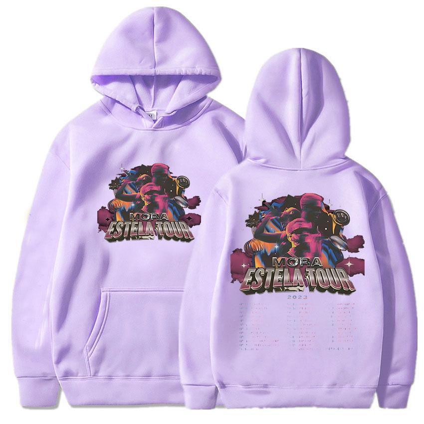 Толстовка Mora Estela с графическим принтом, флис, удобная толстовка, поп-готика, гранж, одежда, повседневные свитера Ropa Hombre