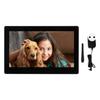 13.3in IPS WiFi Touch Screen Photo Frame 1080P HD Electronic Digital Photo Frame 8GB 100‑240V EU