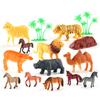 Реалистичный набор фигурок животных из ПВХ с 9 лесными животными для декора фермы
