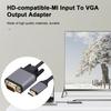 Адаптерный кабель 1080P HDMI совместимый с VGA кабель-конвертер адаптер линия для телевизора ноутбука проектора монитора