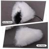 Cute Cat Fox Fur Ear Hair Hoops Night Hairband Headbands Hair Cat Ear Hair Band