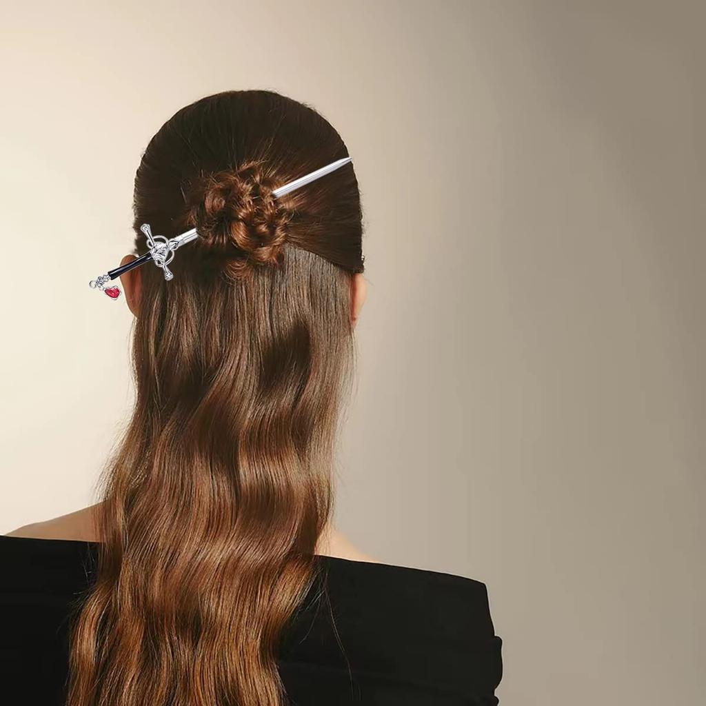 Палочка для волос в китайском стиле, дизайн меча, палочка для волос, палочки для еды, заколка для волос, шиньон, женские аксессуары для волос