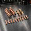14pcs Standard Size Welding Machine Accessories Brass Gasless Nozzle  For Professional Welding