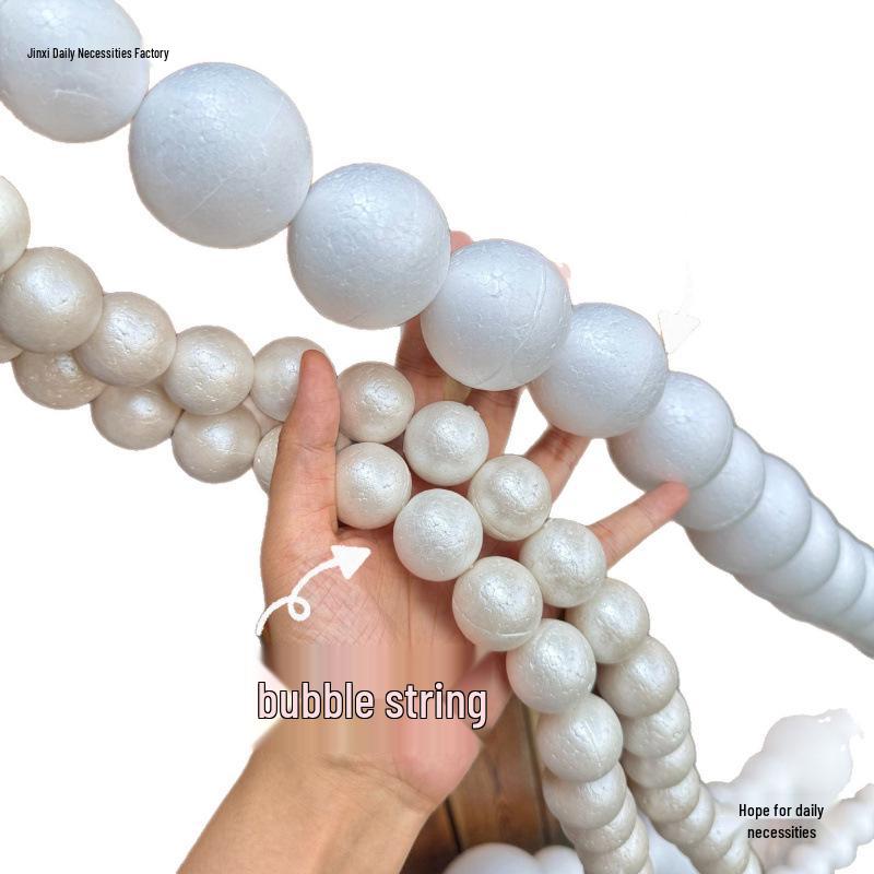 Гирлянда из гигантского жемчуга Свадебное украшение для демонстрации и фотофона